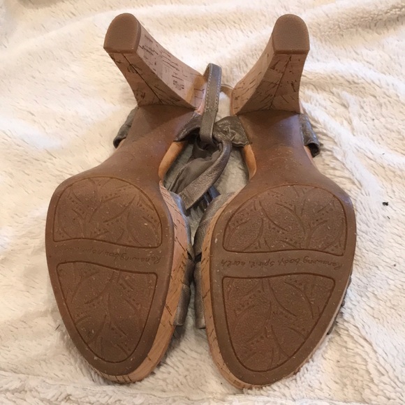 Nala Platform Cork Heels - Picture 4 of 4